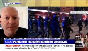 Manifestation à Paris: "91 personnes interpellées, selon la préfecture", confirme Jean-Christophe Couvy (Unité SGP Police FO)