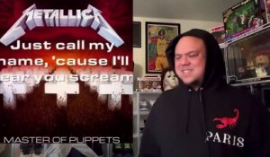 Metallica Master of Puppets the Greatest Metal song ever Reaction with  Lyrics ,Rolling Stones Top 100 Metal songs of all time