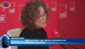Mireille Dumas : ses tristes confidences sur  fin de vie de sa mère