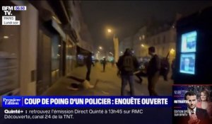 Retraites: une enquête ouverte après le coup de poing d'un policier sur un manifestant