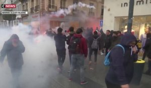La manifestation des pêcheurs dégénère à Rennes