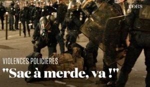 Retraites : une vidéo montre un homme violenté et insulté par des policiers à Paris