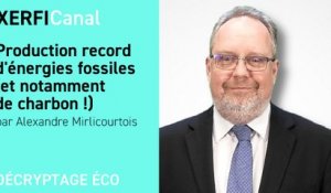 Production record d'énergies fossiles (et notamment de charbon !) [Alexandre Mirlicourtois]
