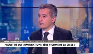 Gérald Darmanin : «J'ai besoin de la loi immigration pour expulser 4 000 étrangers délinquants par an de plus»
