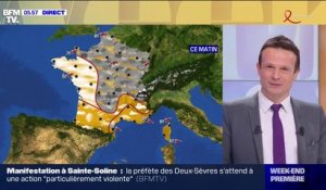 Météo: le France coupée en deux ce samedi, pluvieux au Nord et ensoleillé au Sud