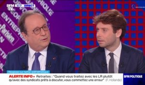 François Hollande: "On attendait le président pour apaiser, il a exacerbé" les tensions lors de son interview télévisée