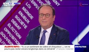 François Hollande estime que "changer de Première ministre sans changer la réforme des retraites ne servirait absolument à rien"