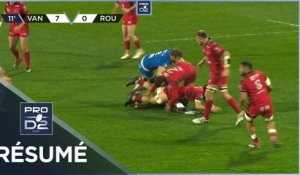 PRO D2 - Résumé RC Vannes-Rouen Normandie Rugby: 47-24 - J25 - Saison 2022/2023