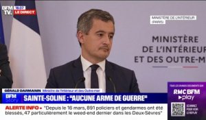 Retraites: Gérald Darmanin annonce "un dispositif de sécurité inédit, composé de 13.000 policiers et gendarmes, dont 5500 à Paris"