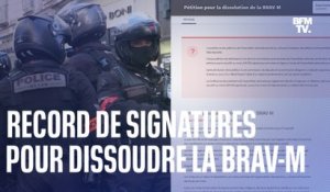 Une pétition pour dissoudre la BRAV-M dépasse les 140.000 signatures
