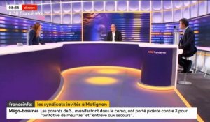 Retraites - Laurent Berger, CFDT : "Si Elisabeth Borne ne veut pas parler des retraites la semaine prochaine, vous imaginez bien que nous partirons !"