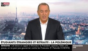 Retraites: Un "français en colère" secoue les invités sur le plateau de Morandini Live: "Les élites sont coupés du monde!"