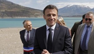 « Plan eau » : le discours d’Emmanuel Macron à Savines-le-Lac