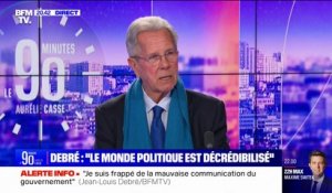 Jean-Louis Debré, ancien ministre de l’Intérieur, estime qu'il y a une "polarisation sur la façon dont gouverne" Emmanuel Macron