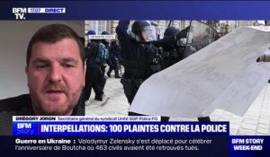 Grégory Joron (Unité SGP Police FO), sur les violences policières: "Je pense que mes collègues ont fait leur boulot depuis le début de ces manifestations"