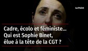 Cadre, écolo et féministe… Qui est Sophie Binet, élue à la tête de la CGT ?