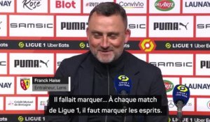 29e j. - Haise : "À chaque match de Ligue 1, il faut marquer les esprits"