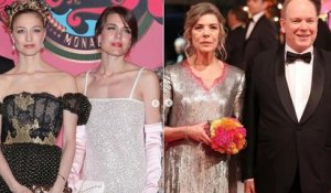 Bal de la Rose 2023 : le clan princier de Monaco scintille au Bollywood autour la princesse Caroline