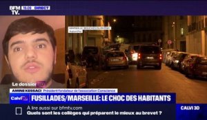 Amine Kessaci, président de l'association "Conscience": "Ces fusillades sont la suite logique des politiques publiques menées à Marseille"