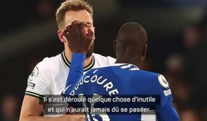 Everton - Dyche navré par l'expulsion d'Abdoulaye Doucouré