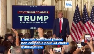 Donald Trump a qualifié, d'"insulte à la nation" son inculpation officielle
