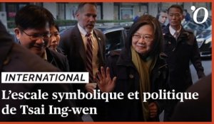 Chine-Etats-Unis: l’escale symbolique et politique de Tsai Ing-wen