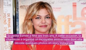 Louane : sa fille fête ses 3 ans… Elle dévoile des photos de son anniversaire féerique