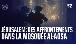 De violents affrontements éclatent dans la mosquée Al-Aqsa à Jérusalem