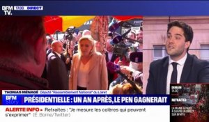 Thomas Ménagé, député RN du Loiret: "Les Français voient qu'on est dans une opposition très ferme à Emmanuel Macron"
