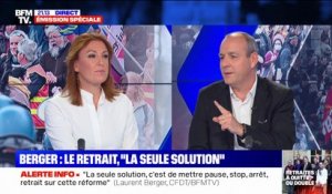 Laurent Berger sur les propos d'Emmanuel Macron: "C'est un mensonge"