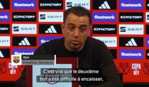 Coupe du Roi : Demies - Xavi regrette le manque de maturité de son équipe