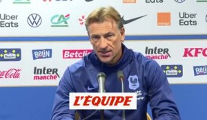 Hervé Renard : « On se doit de montrer une image qui soit parfaite » - Foot - Bleues