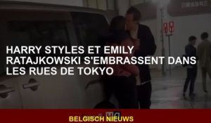 Harry Styles et Emily Ratajkowski s'embrassent dans les rues de Tokyo