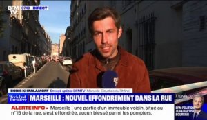 Effondrement à Marseille: une partie d'un immeuble voisin s'est à son tour écroulée ce matin