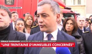 Gérald Darmanin : «Il y a entre 4 et une dizaine de personnes sous les décombres»