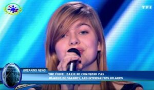 The Voice : Zazie ne comprend pas  blague de Vianney, les internautes hilares