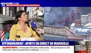 Immeuble effondré à Marseille: "J'ai revu l'effondrement de la rue d'Aubagne", raconte cette habitante