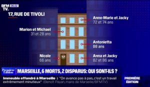 Immeubles effondrés à Marseille: qui sont les habitants du 17 rue de Tivoli?