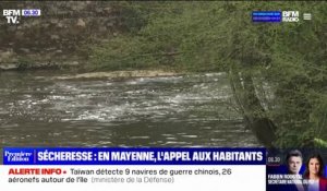 Sécheresse en Mayenne: les habitants appelés à réduire leur consommation d'eau