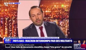 Emmanuel Macron chahuté aux Pays-Bas: "Il est le premier responsable de cela", réagit Sébastien Chenu (RN)