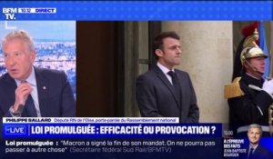 Philippe Ballard, député RN: "Emmanuel Macron n'arrête jamais de provoquer les Français"