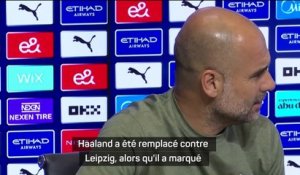 Pep Guardiola : "Nous nous occupons de Haaland 24 heures sur 24"