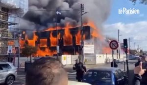 Montfermeil : un violent incendie ravage l’école Jules-Ferry en travaux