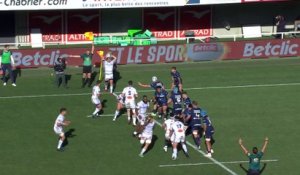 TOP 14 - Essai de Leone NAKARAWA (MHR) - Montpellier Hérault Rugby - Castres Olympique - Saison 2022-2023