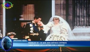 Charles III : ce que son coûteux divorce  Lady Diana lui a appris sur l'argent