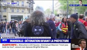 Marseille: 13 personnes interpellées suite à une détonation devant la préfecture des Bouches-du-Rhône, survenue lors d'une action de la CGT