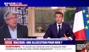 Éric Coquerel (LFI): "[Emmanuel Macron] prend les Français pour des poissons rouges, mais ils ont une mémoire"