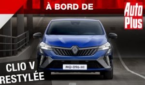 Renault CLIO 2023 Restylée : tout d'une grande ? - À bord de