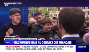 Visite d'Emmanuel Macron à Sélestat: "S'il veut être à portée d'engueulades, il va être servi" estime Fabien Villedieu (Sud Rail)