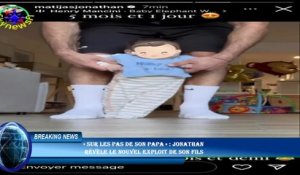 « Sur les pas de son papa » : Jonathan  révèle le nouvel exploit de son fils